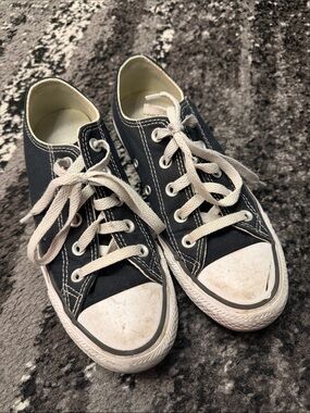 Black Chuck Taylor Converse Lace-Up Sneakers